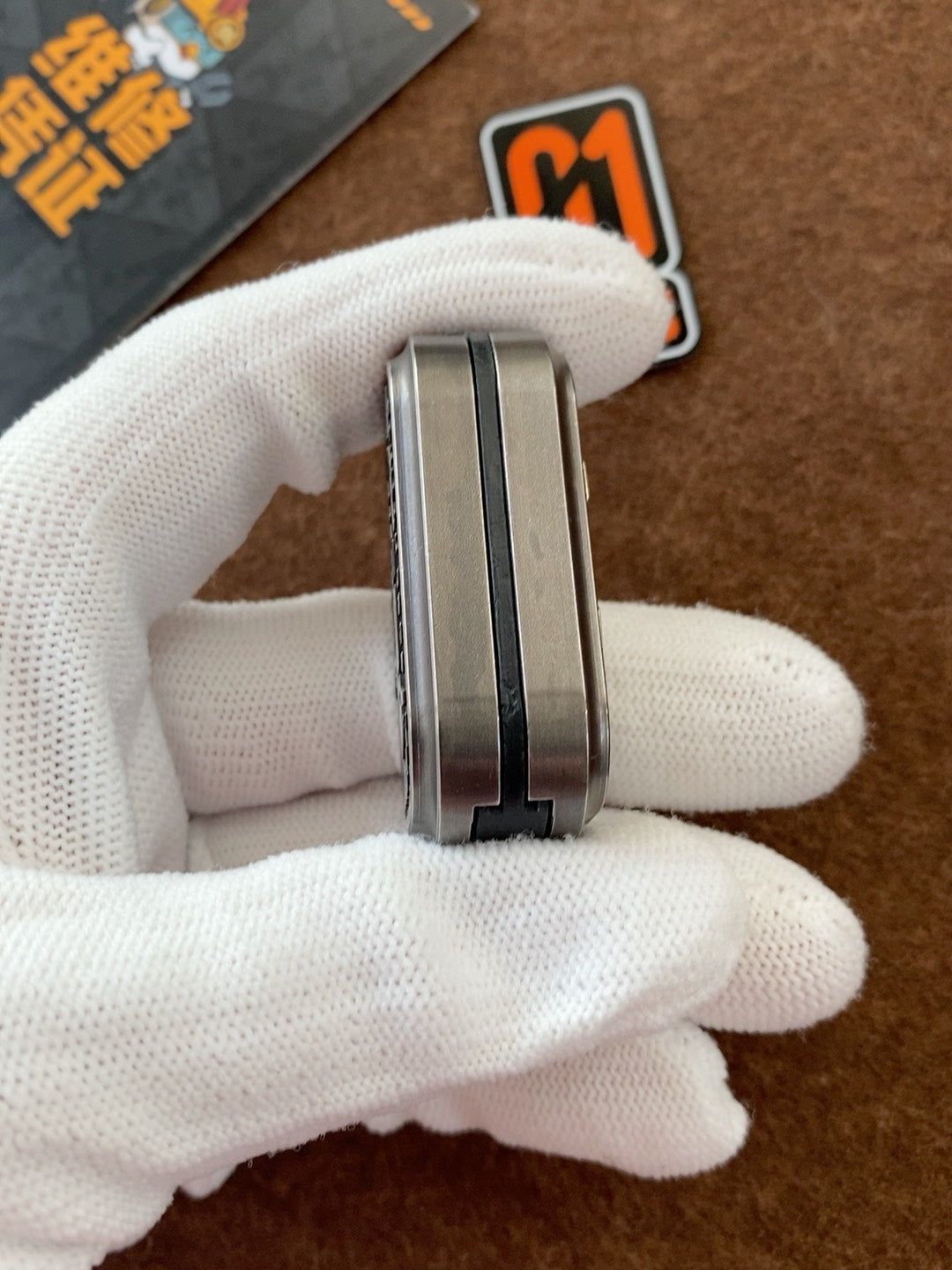 01EDC Slider No.10 Shell Stainless Steel + Teflon Mechanical Liner