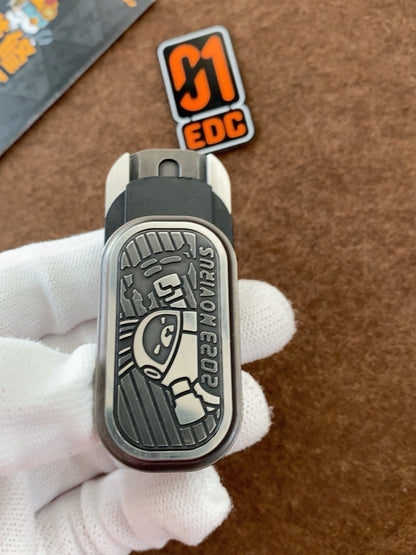 01EDC Slider No.10 Shell Stainless Steel + Teflon Mechanical Liner