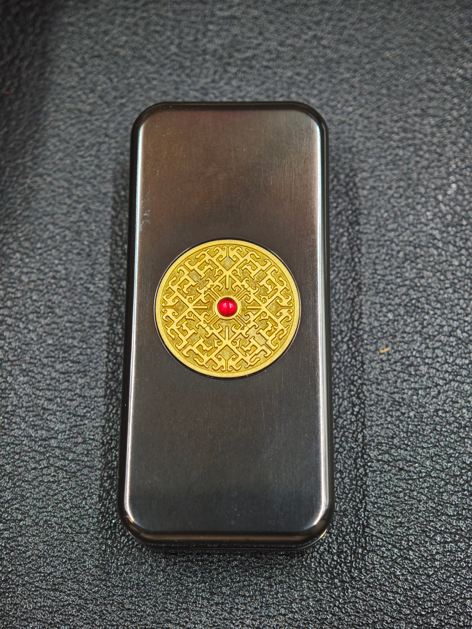 Brocade & Azure Paperweight Zirconium