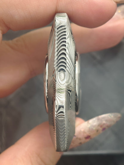 Phantom Dual Leaf Damasteel