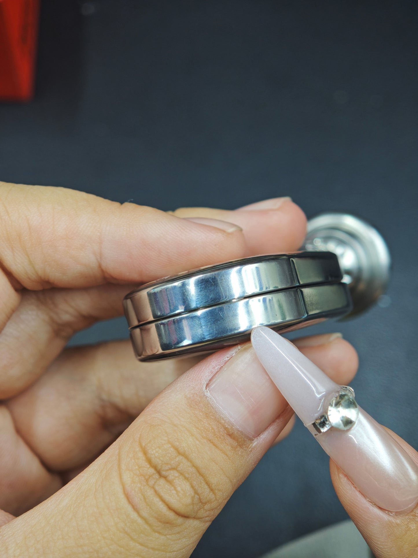 Couture Dragon Rhythm Titanium Resin-Sealed Polished