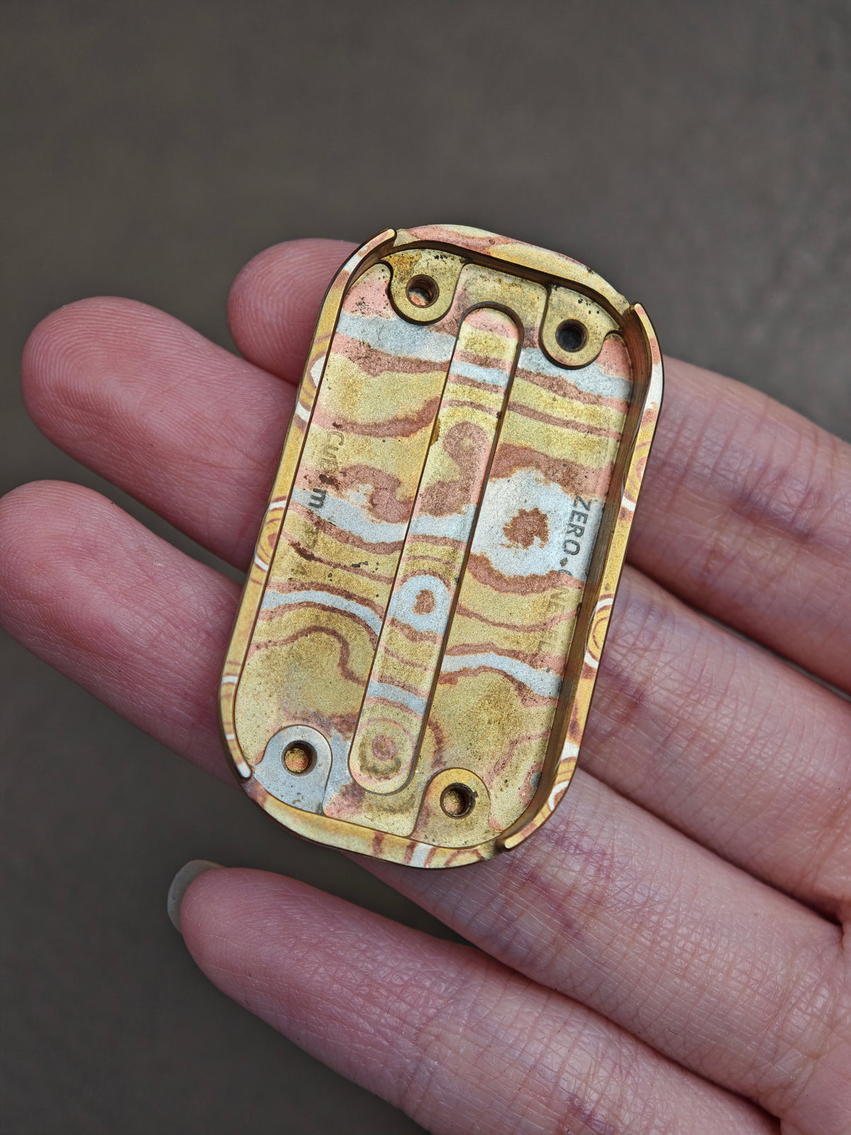 No.8 Shell Mokume