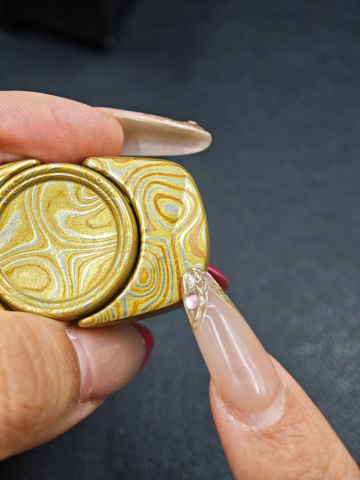 Spinner Mokume