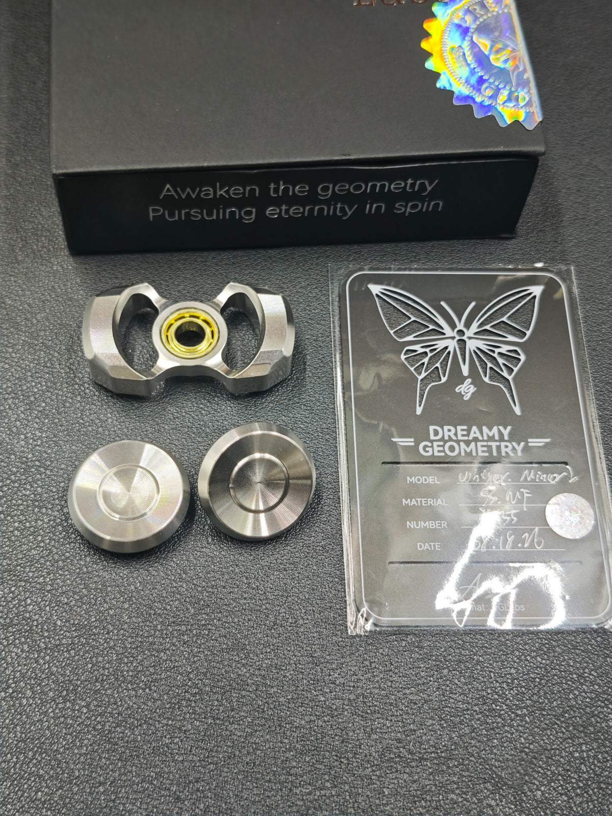 Whisper Duo Stainless Steel Machine Finished