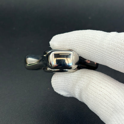 Folding Leaf Mini Titanium Polished
