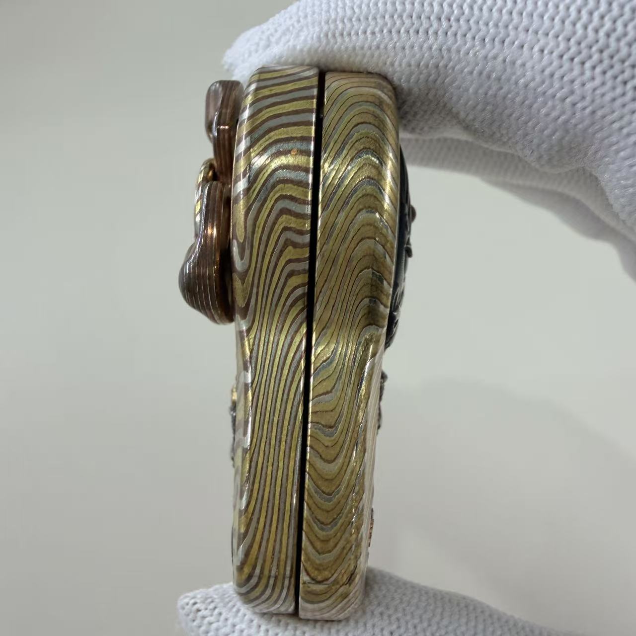 Demon Subduing Toga Tangcao Pattern Mokume