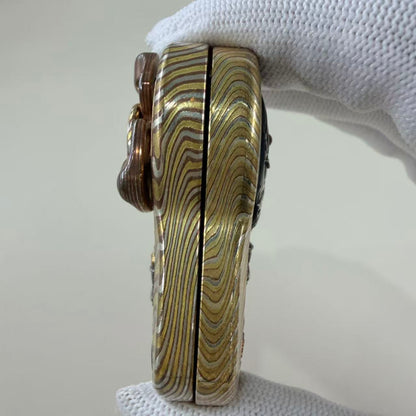 Demon Subduing Toga Tangcao Pattern Mokume