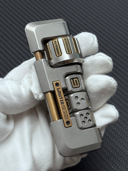 Jackpot 2.0 Deskset Brass Stainless Steel