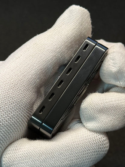 Feng Ling Zirconium Color-Anodized Polished