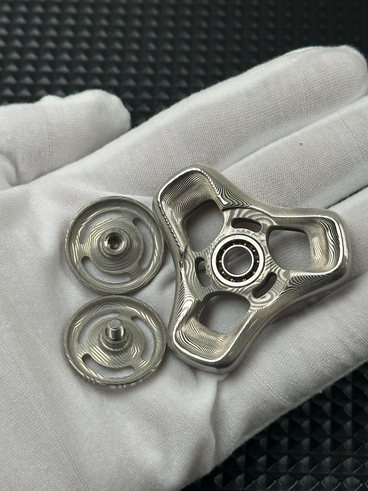 Folding Leaf Mini Damasteel