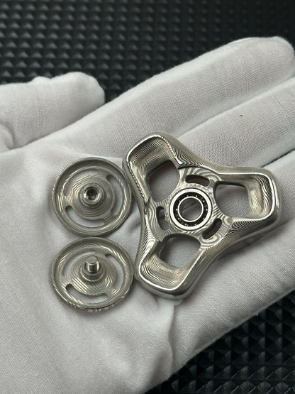 Folding Leaf Mini Damasteel