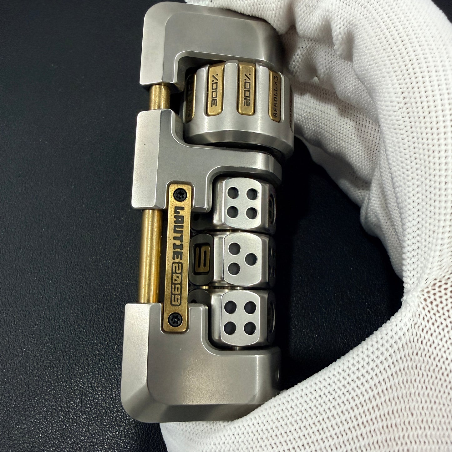 Jackpot 2.0 Deskset Brass Stainless Steel