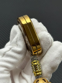 Dragon Rhythm Titanium Gold Plated Resin-Sealed