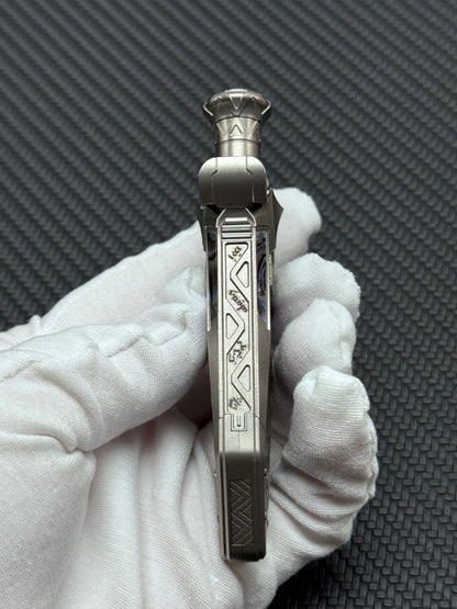 TiNB Ghost Lantern Lake Sword Titanium Engraved