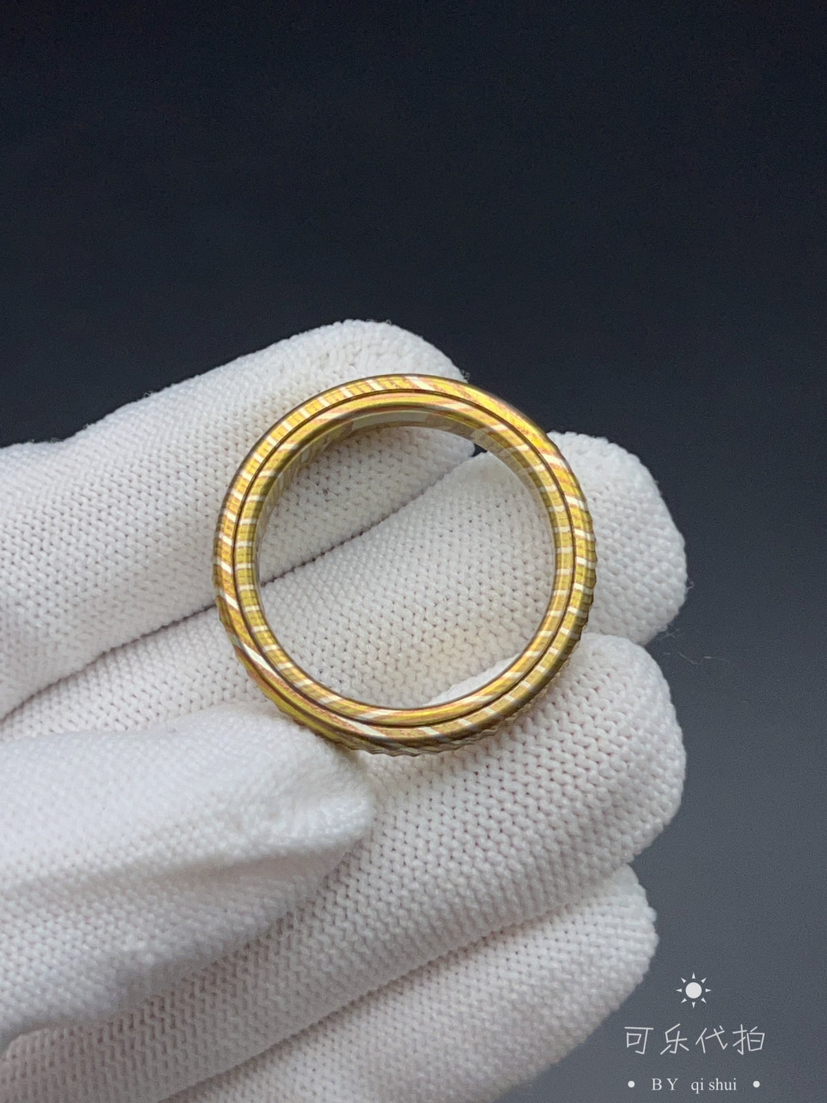 Paris Stud Mokume