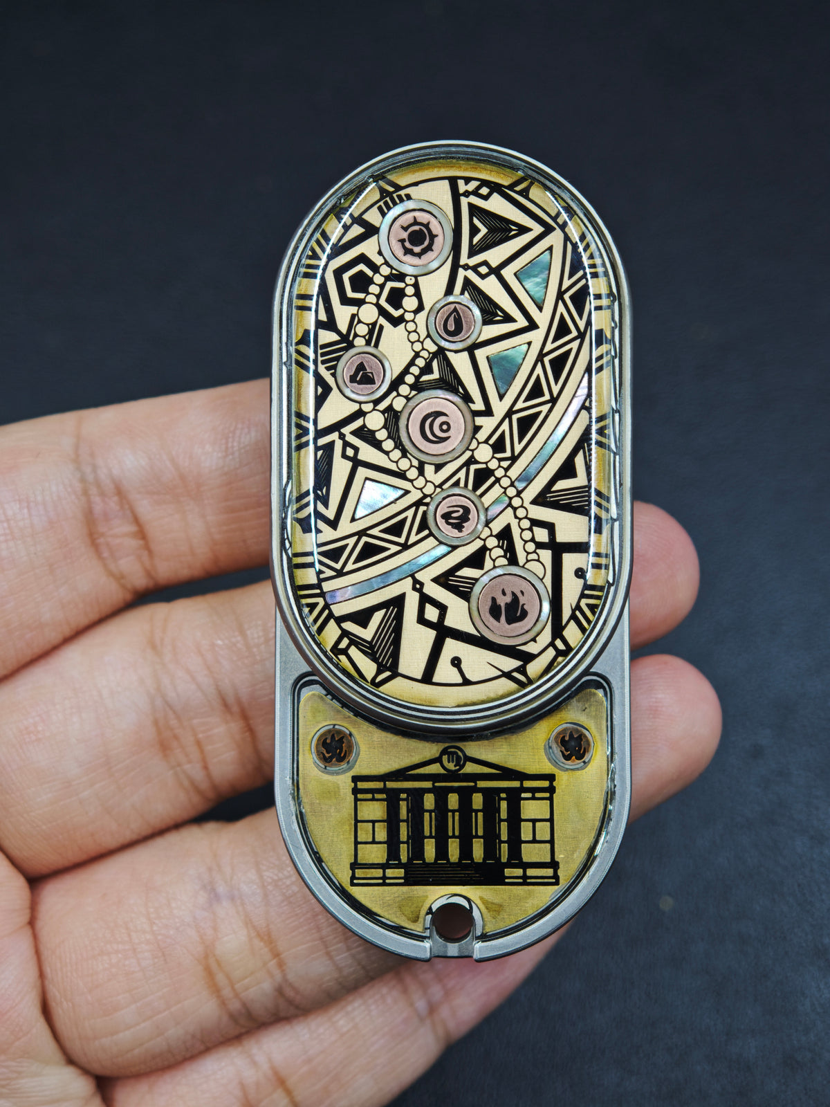Dragon Rhythm Titanium Resin-Sealed