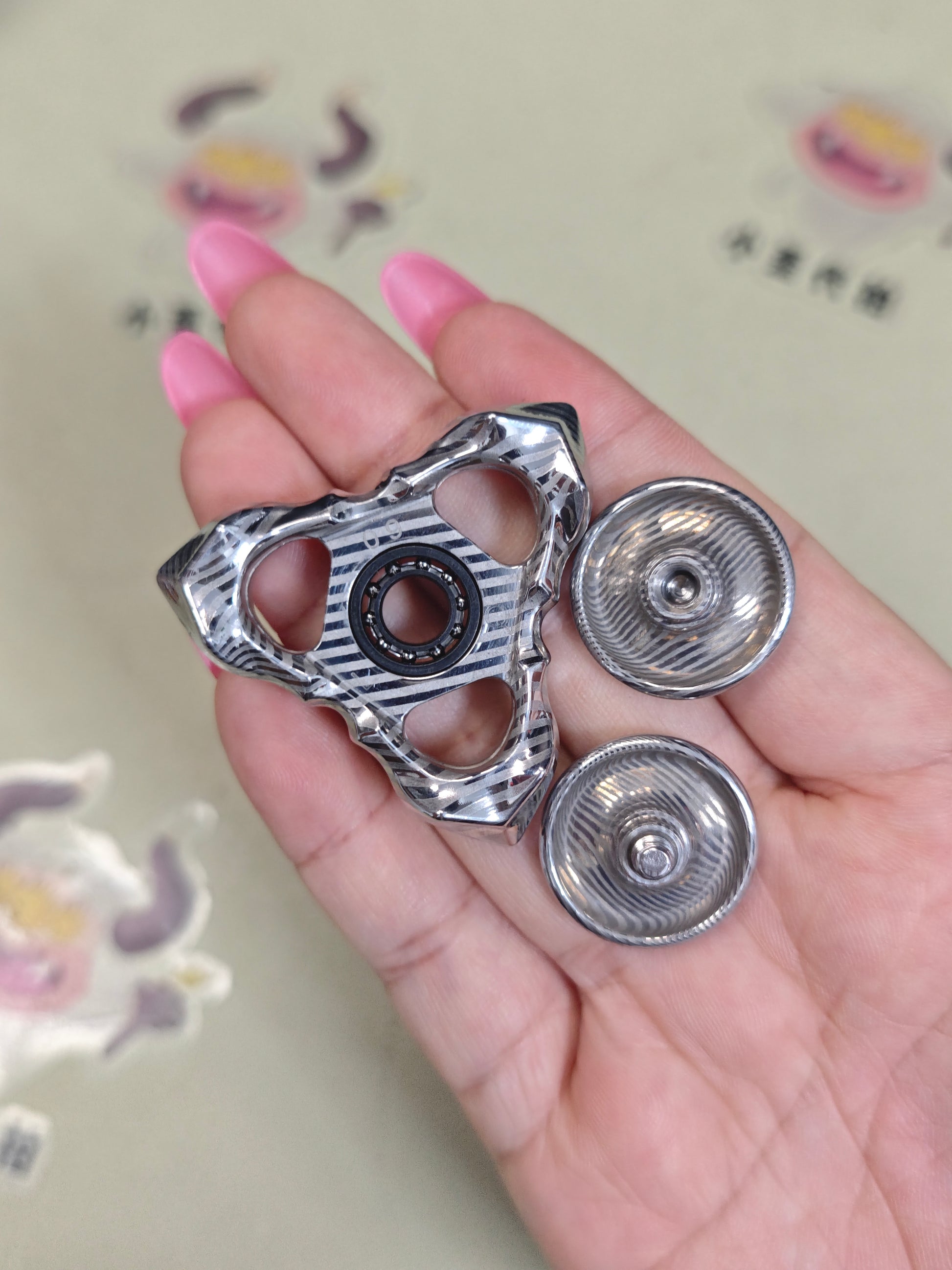 Thorns And Fog Damasteel
