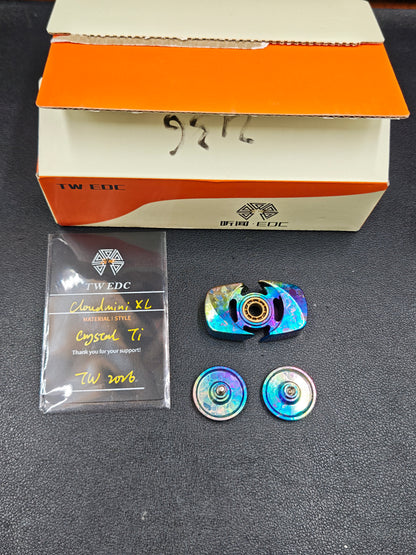 Spinner Crystallized Titanium