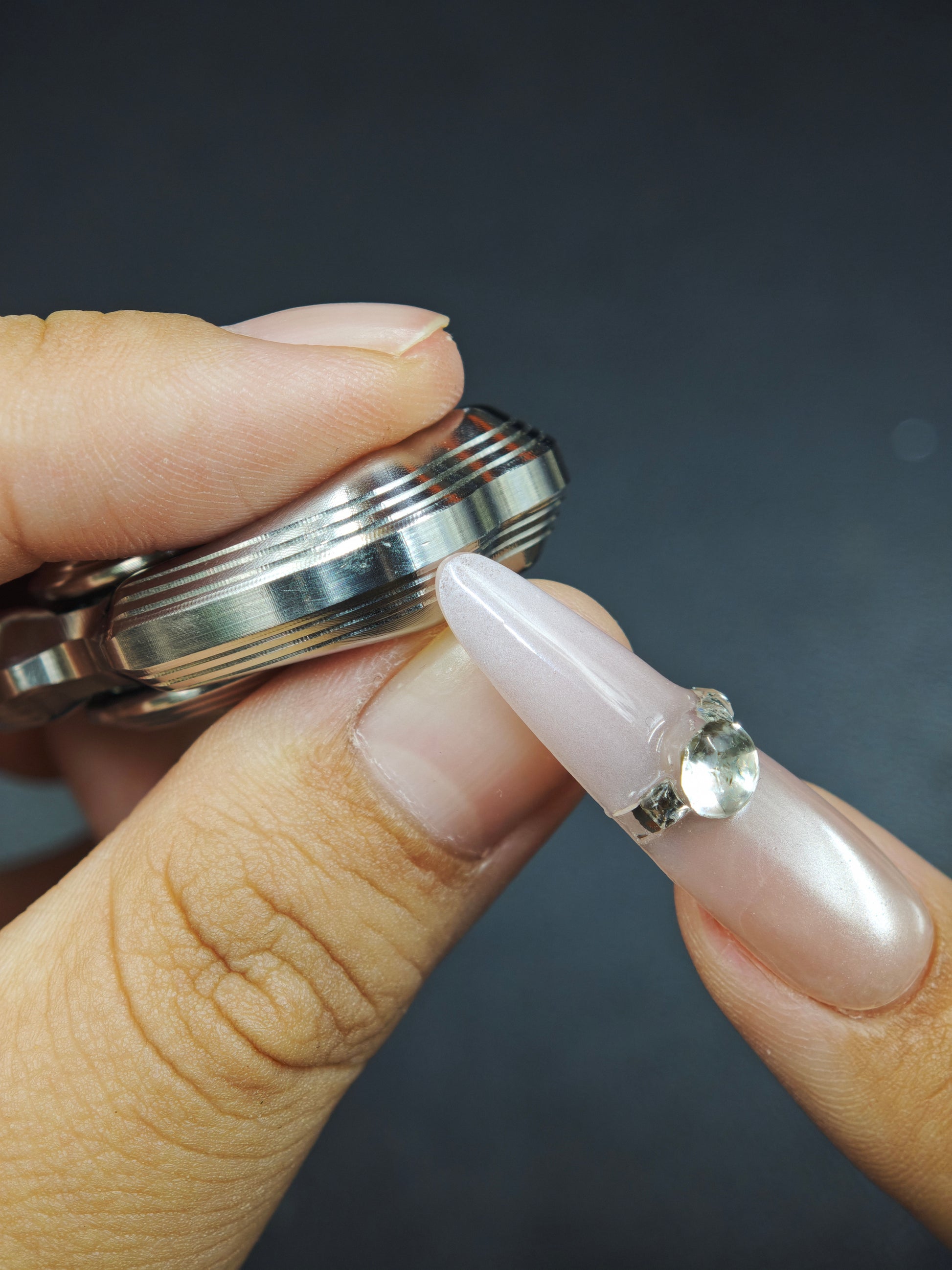 Obsidian Crystalized MINI Stainless Steel