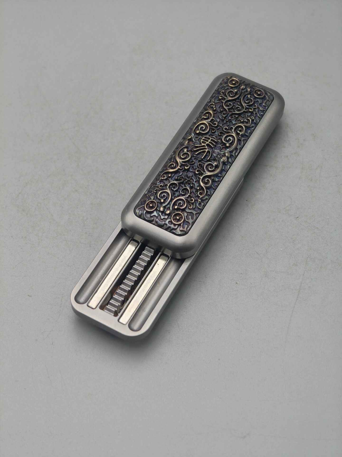 Little Gold Bar Stainless Steel