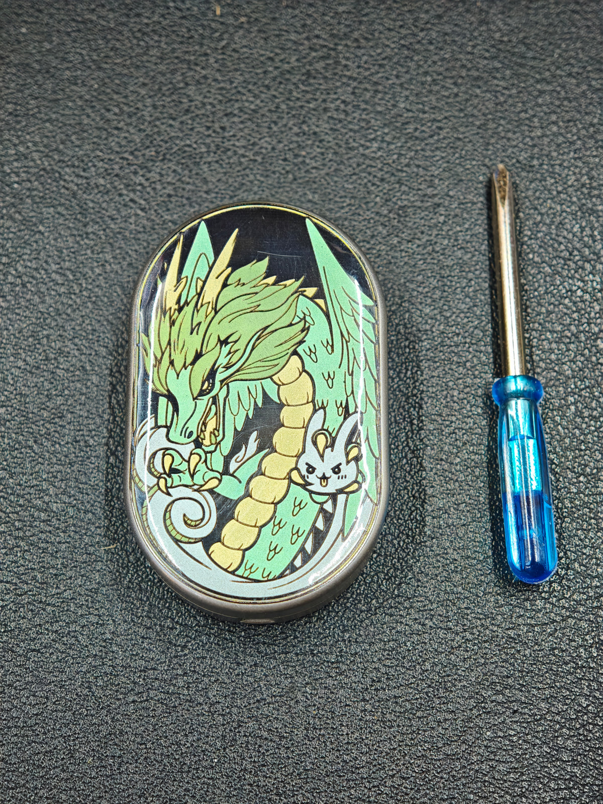 Dragon Rhythm Titanium Resin-Sealed