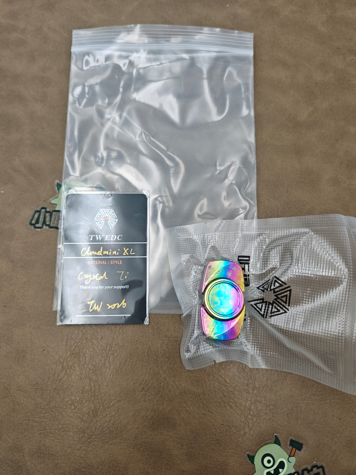 Premium Exquisite Cloud Crystallized Titanium
