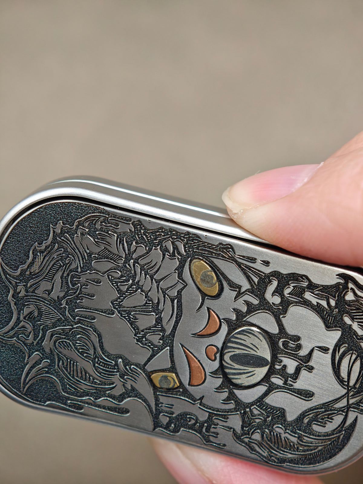Flipoo Stainless Steel Engraved