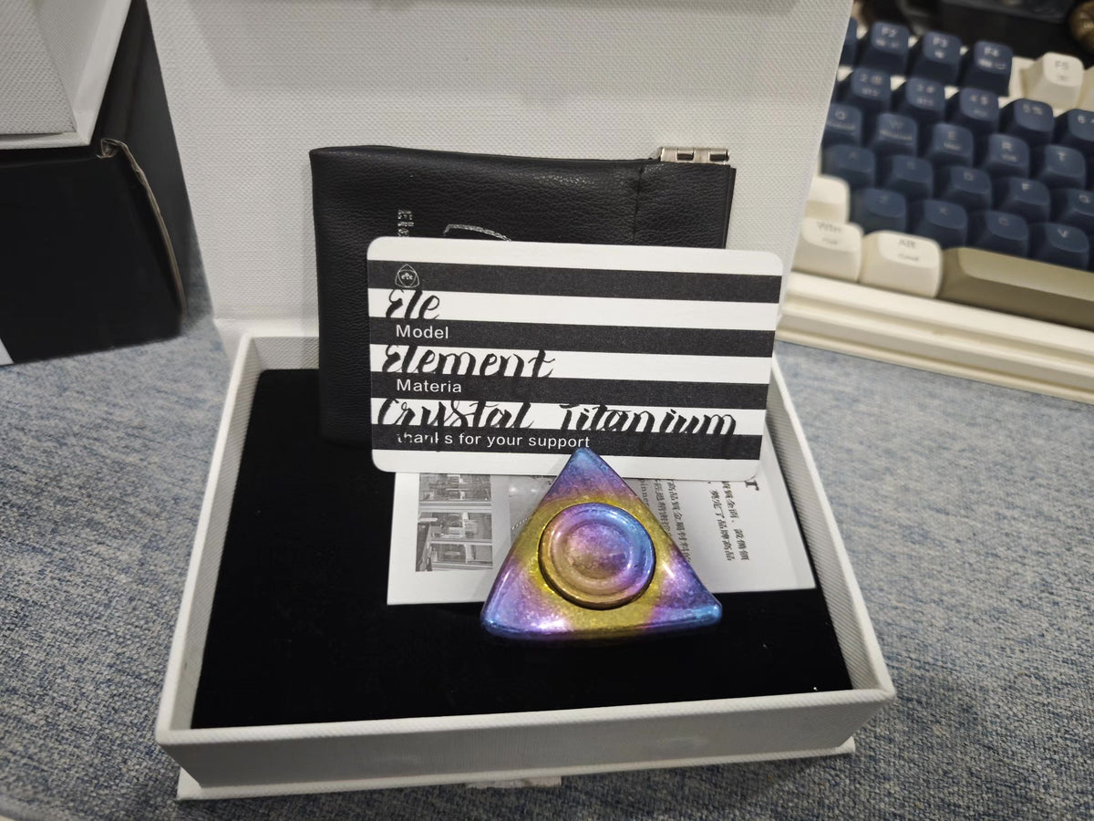 Spinner Crystallized Titanium