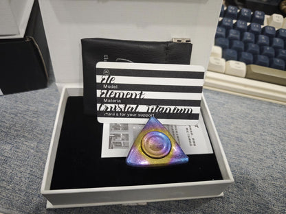 Spinner Crystallized Titanium