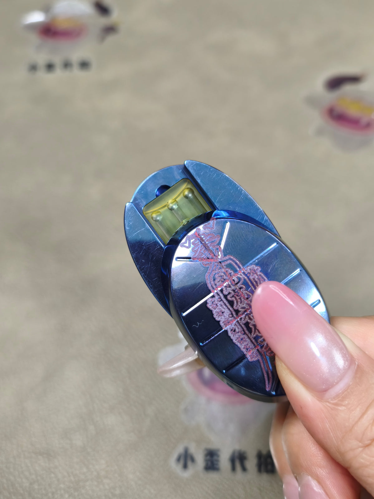 Jingle Beetle Titanium Engraved
