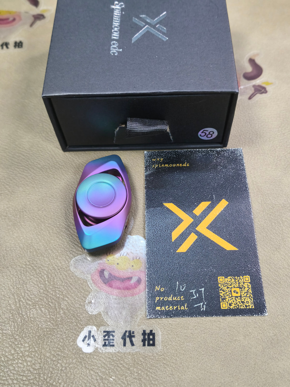 Mirror Eye Titanium Anodized Brushed