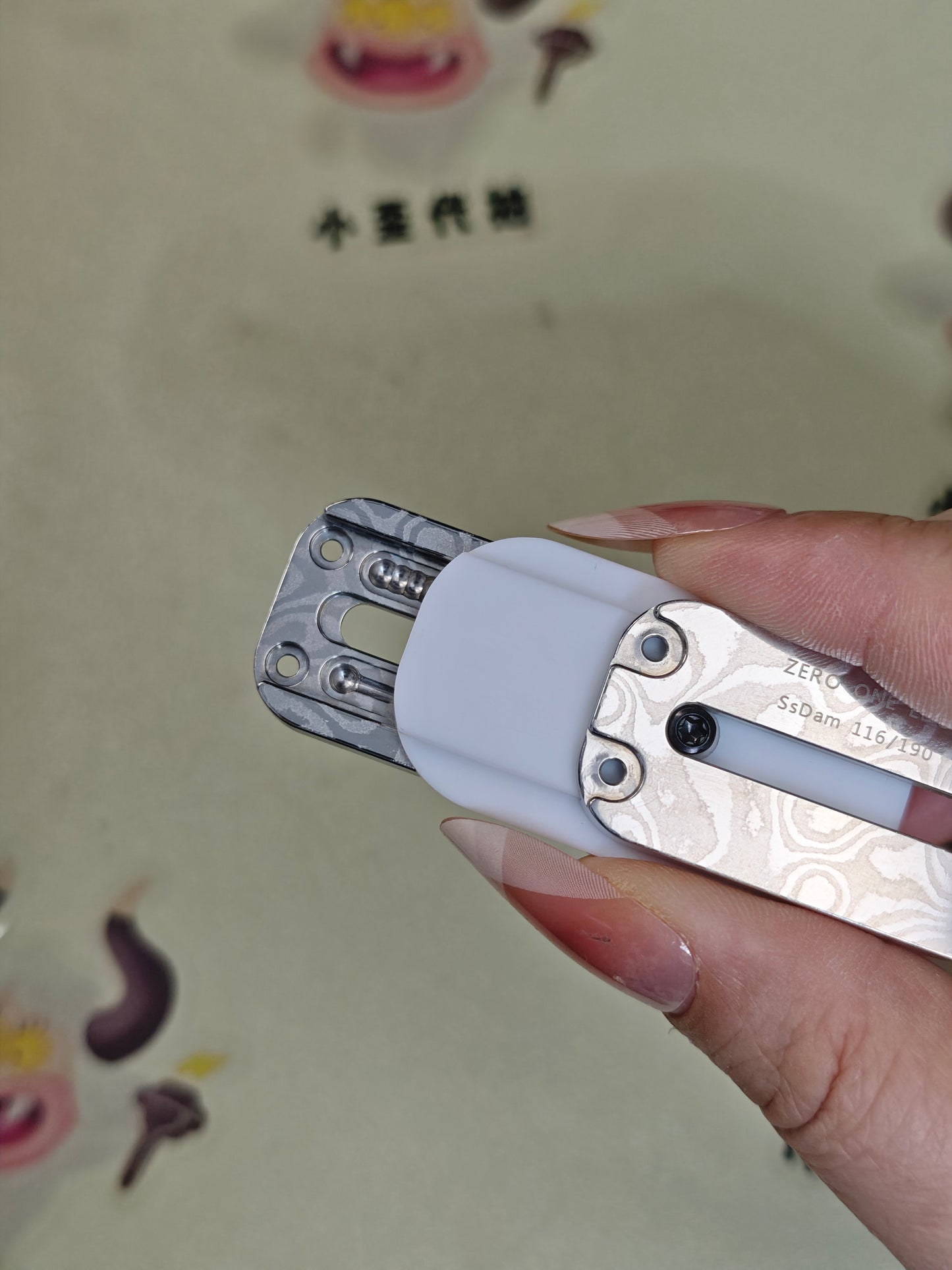3 Layer Dense Core Damasteel