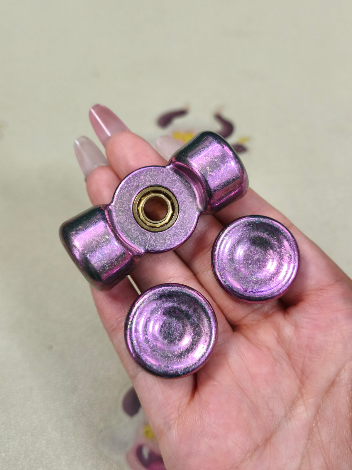 Spin Crystallized Titanium