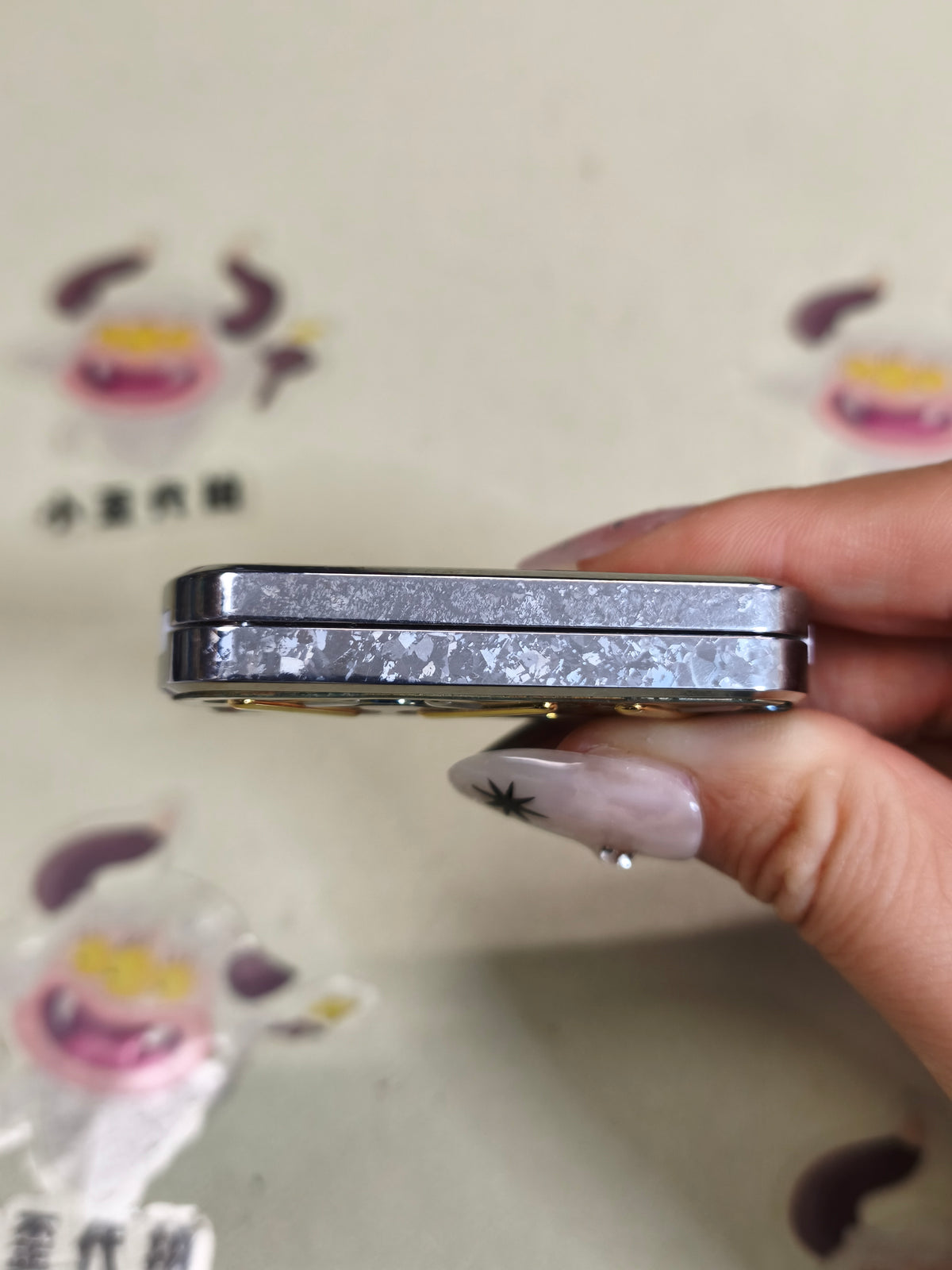 Razor Edge Crystallized Titanium