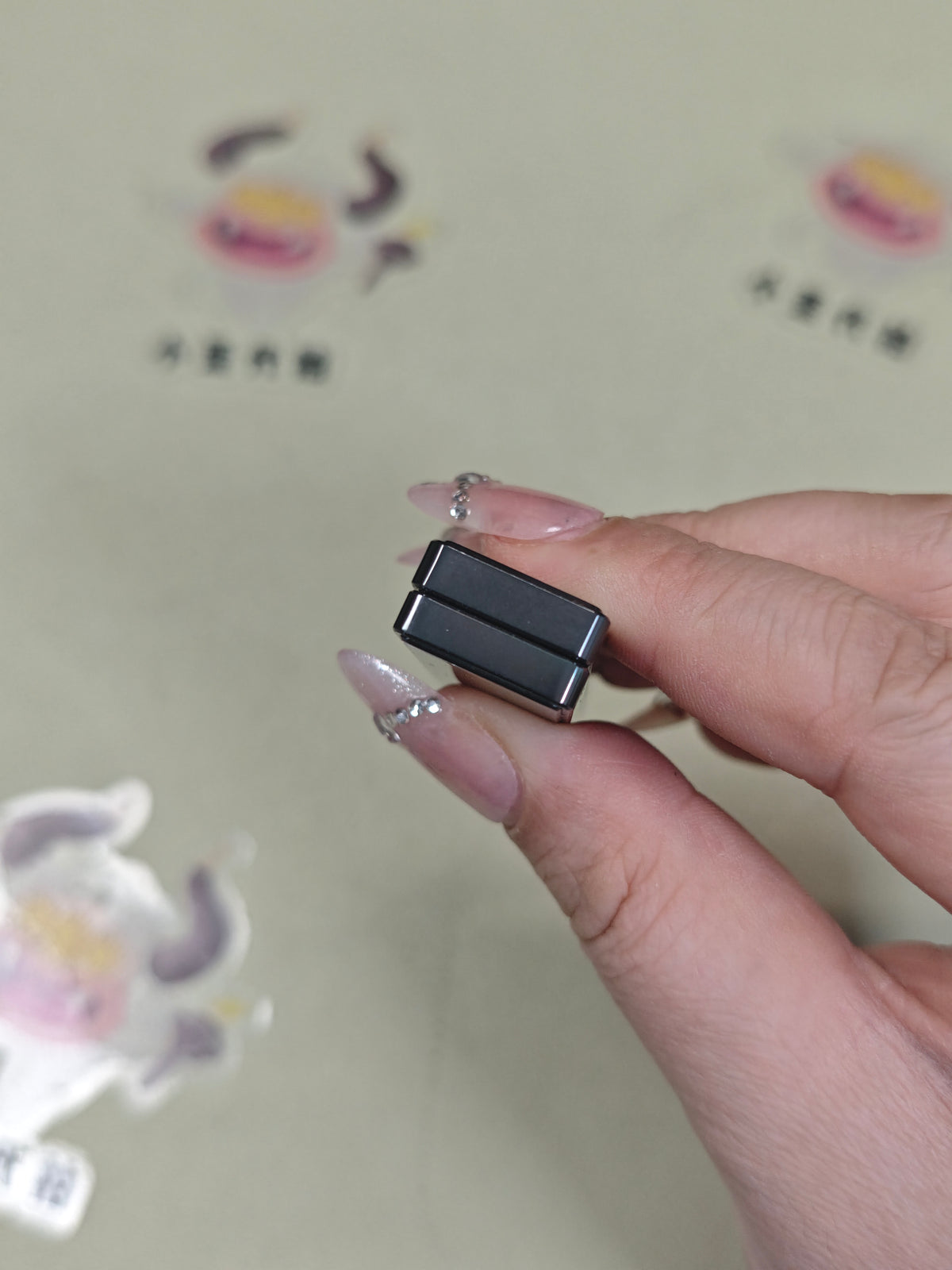 Mini Box Zirconium Mokume