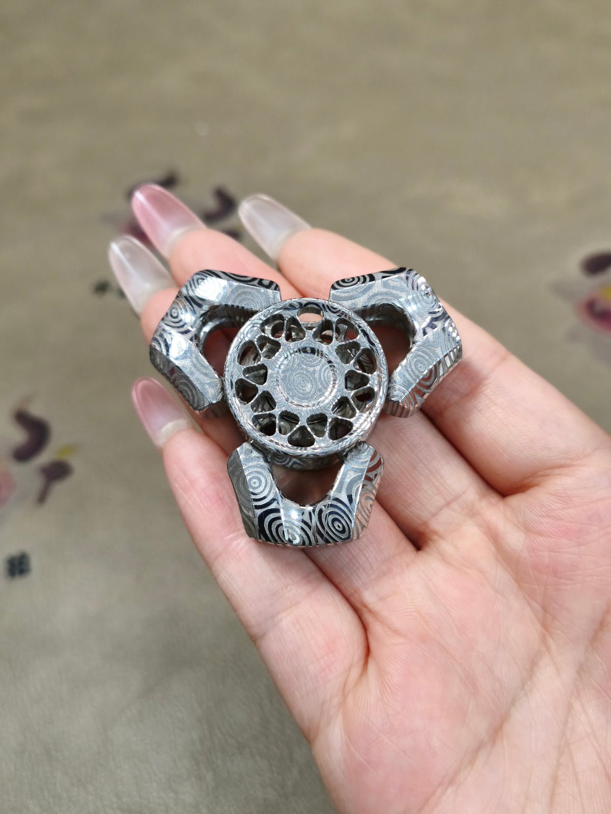 Explorer Damasteel Etched