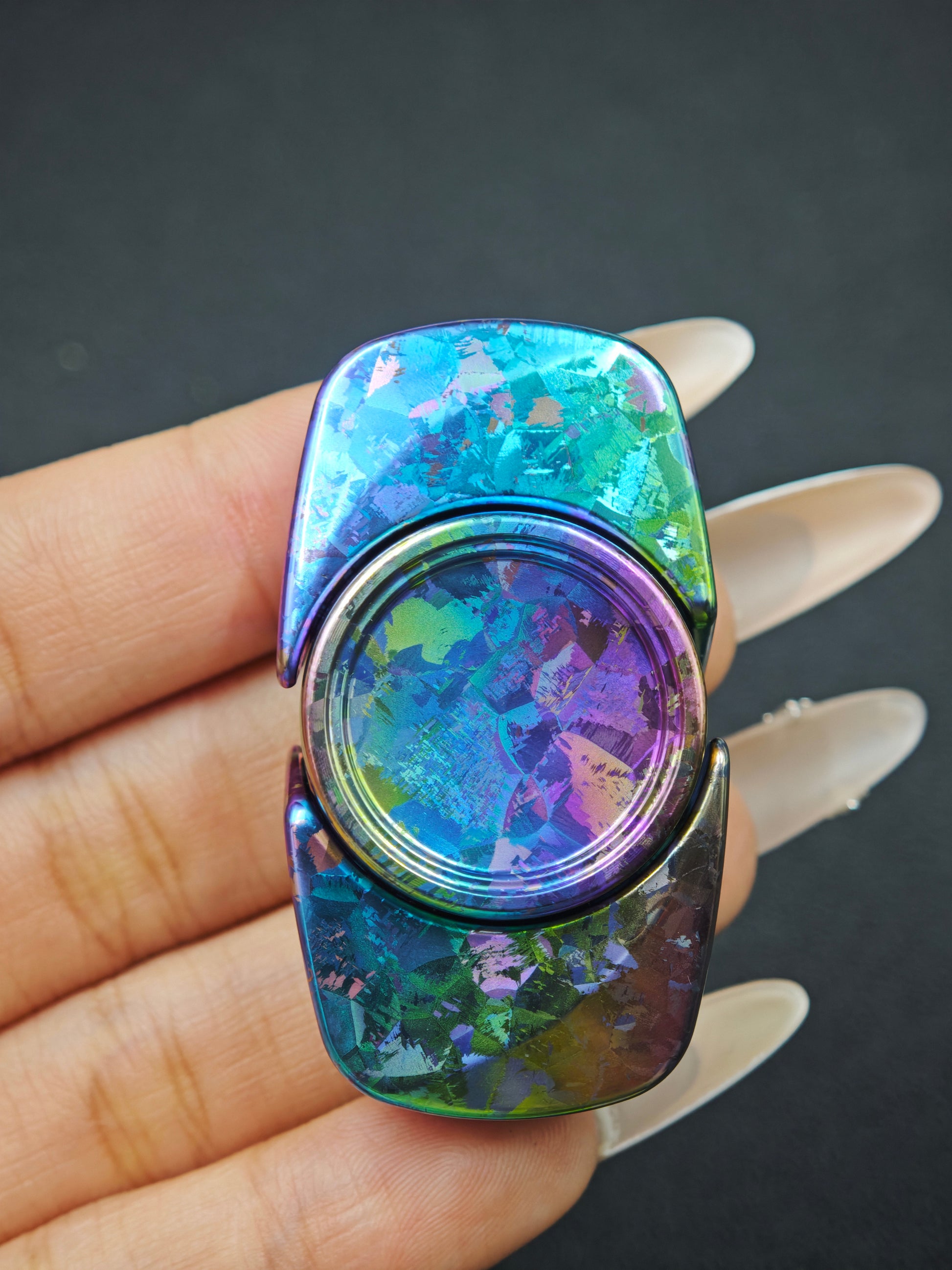 Premium Exquisite Cloud Crystallized Titanium