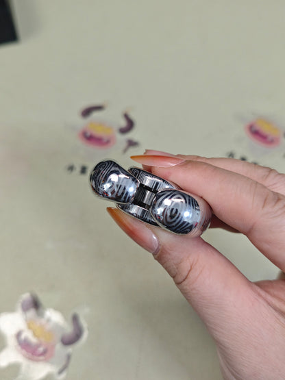 sandan Damasteel Etched Polished