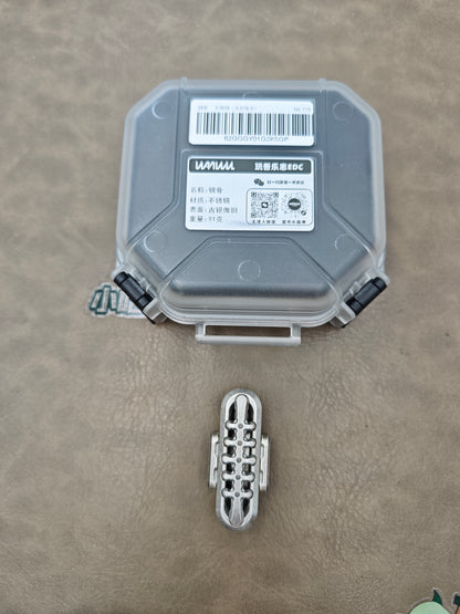 Exoskeleton Magnetic Mechanical Stainless Steel Distressed