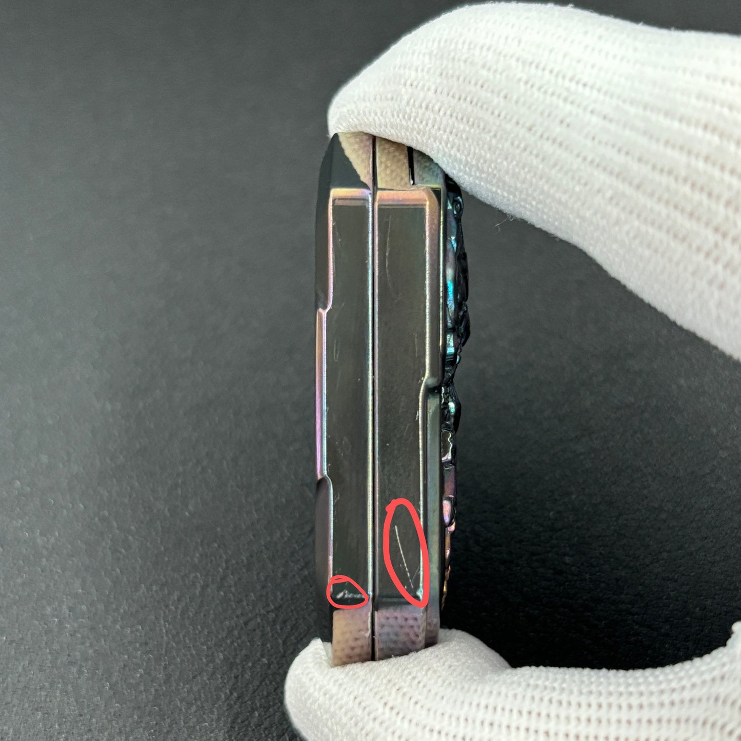 Poker Lolita Zirconium Oil Slick