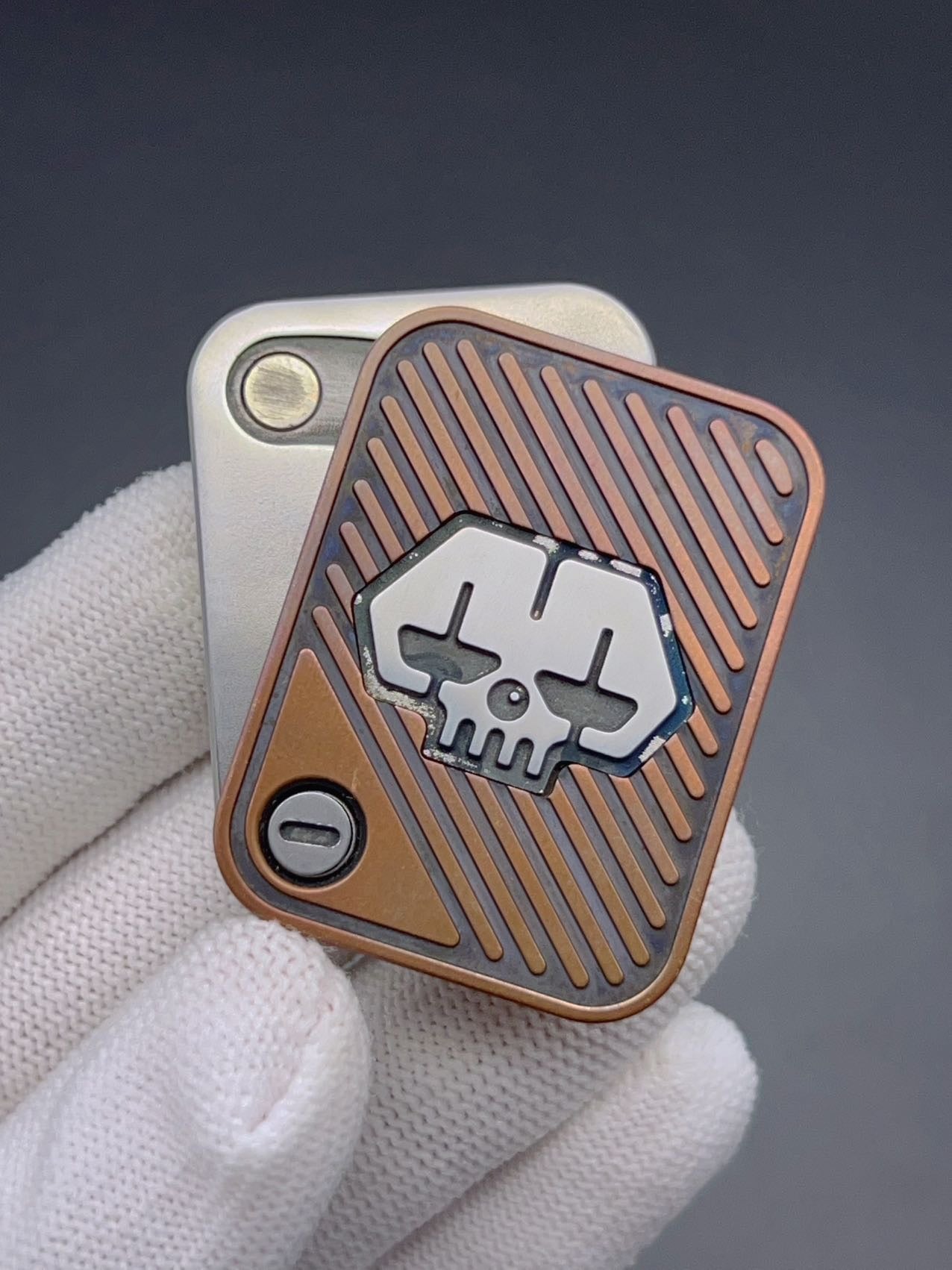 Poker Shuffle Copper Stainless Steel