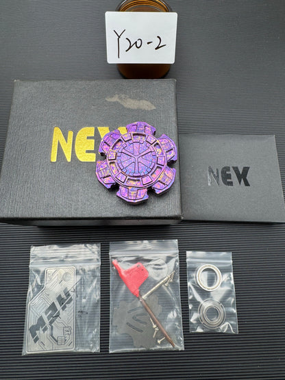 Detonator Bearing Cap Crystallized Titanium