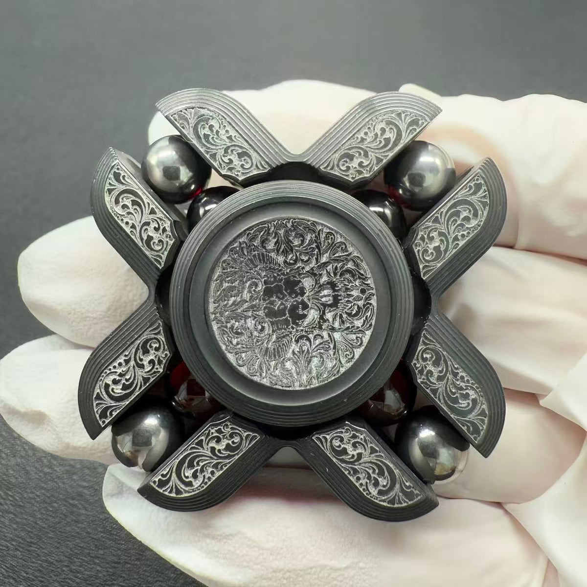 XO Zirconium Engraved