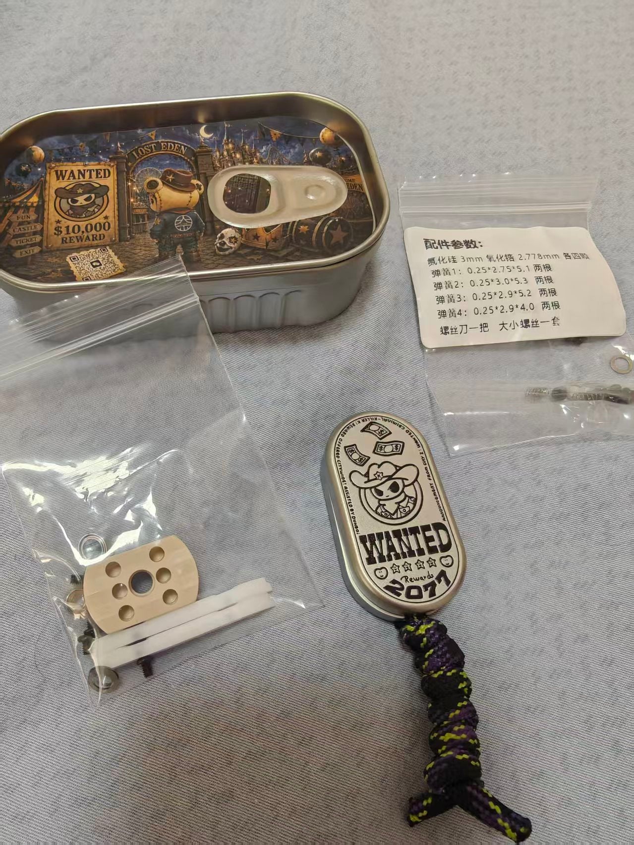 Cowboy Stainless Steel PEEK Teflon