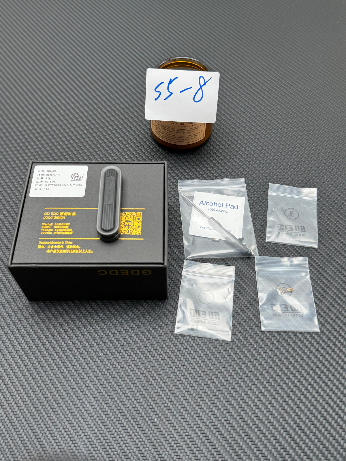 Spice Pin Zirconium Brushed