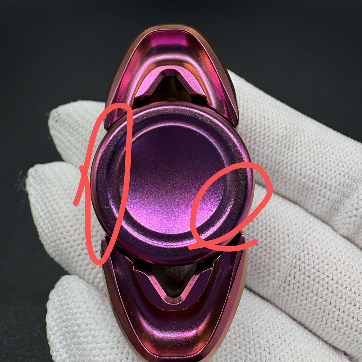 Pan Yixian Zirconium Anodized Brushed