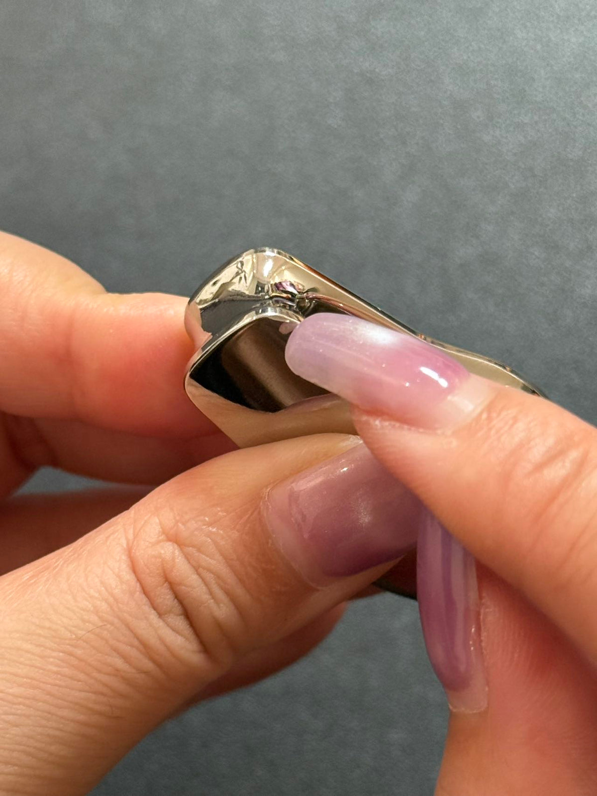 Oumuamua Premium & Buckle Titanium Polished