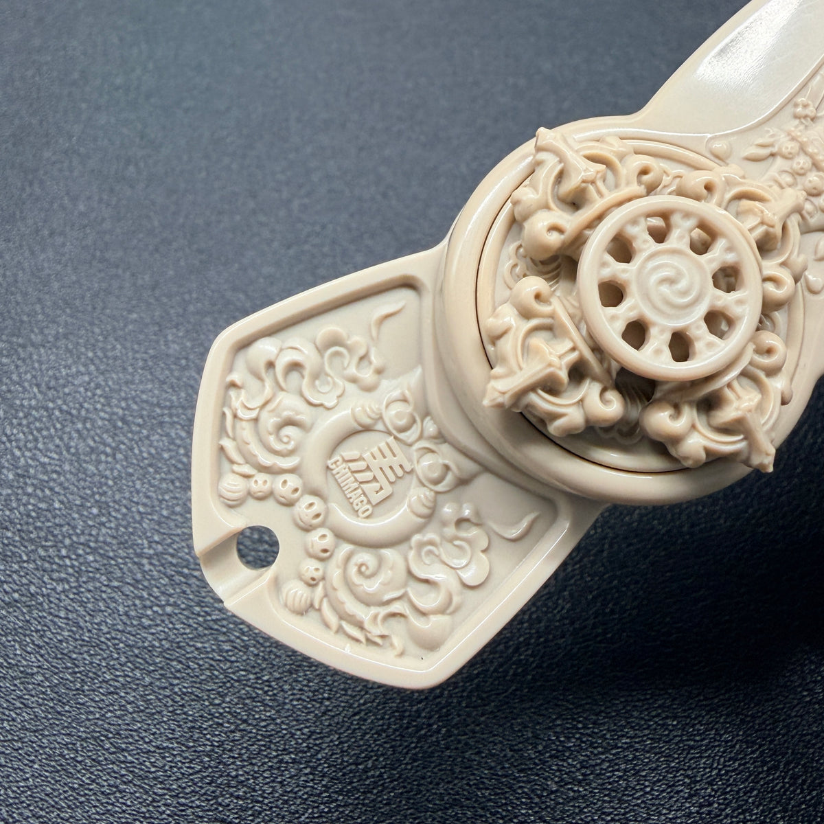 Demon Subduing Toga Tangcao Pattern PEEK Engraved
