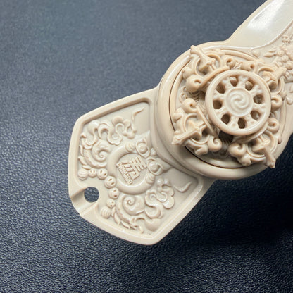 Demon Subduing Toga Tangcao Pattern PEEK Engraved