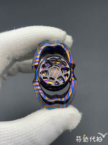 Obsidian Crystalized MINI Titanium Zircuti Mokuti